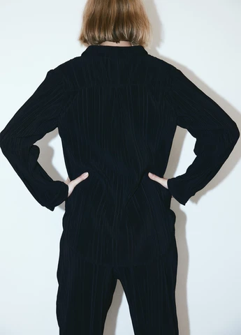 Чёрная блуза для беременных H&M