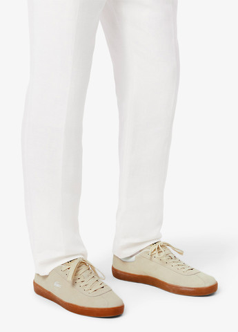 Бежеві Осінні кросівки Lacoste Baseshot