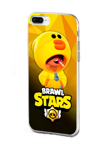 Чохол силіконовий Apple Iphone 7 plus Леон Качка Курча Бравл Старс (Leon Sally Brawl Stars) (17364-1020) MobiPrint (219284636)
