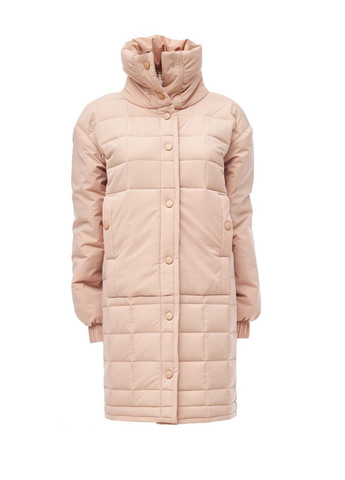 Светло-розовая зимняя куртка MiNiMax