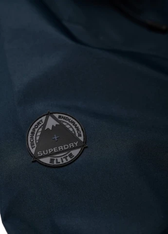 Темно-синяя демисезонная куртка Superdry