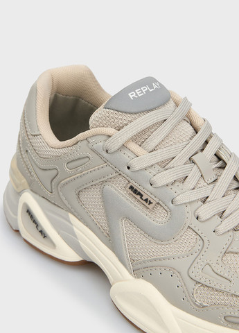 Серые всесезонные кроссовки Replay