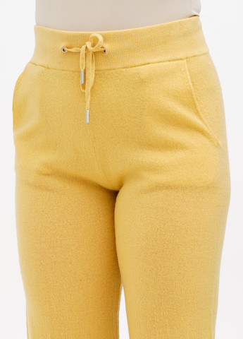 Желтые кэжуал демисезонные джоггеры брюки S.Oliver