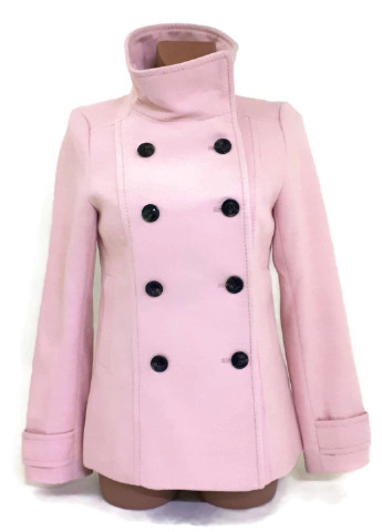 Светло-розовое Кэжуал пальто H&M
