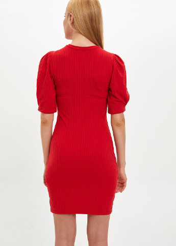 Красное кэжуал платье DeFacto