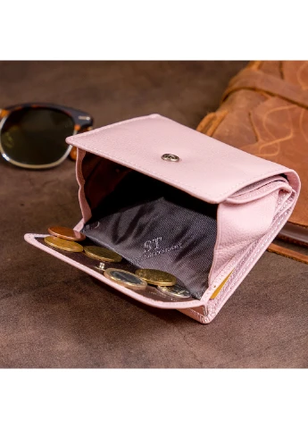 Жіночий шкіряний гаманець 10,5х9,5х2,5 см st leather (229461014)