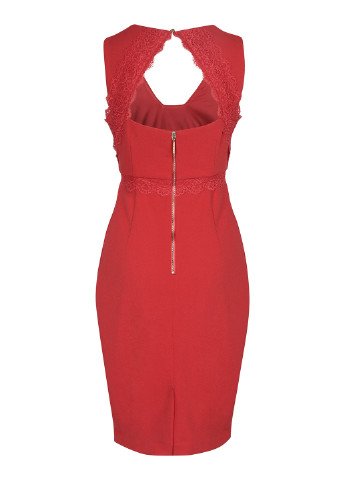Красное кэжуал платье футляр LOVE REPUBLIC