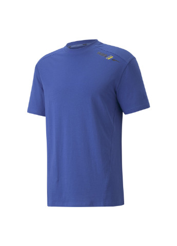 Синя демісезонна футболка rad/cal tee Puma
