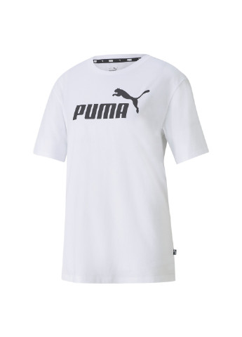 Футболка Essentials Logo Boyfriend Women's Tee Puma (252561630)