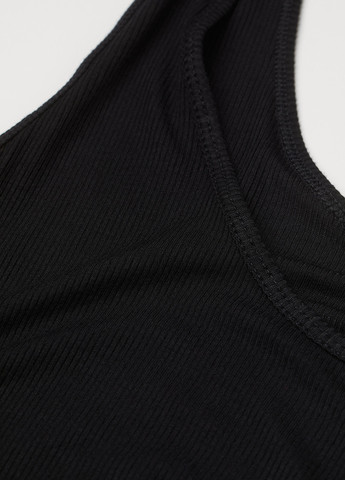 Чорна кежуал сукня сукня-майка H&M однотонна