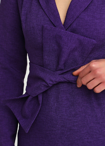 Фіолетова кежуал платье Jhiva однотонна