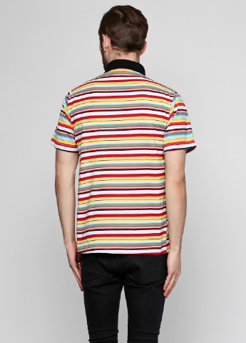 Цветная футболка-поло для мужчин Yehuangniao в полоску