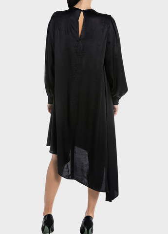 Черное кэжуал платье Replay однотонное