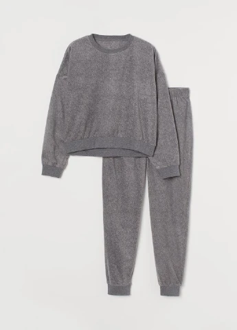 Сіра всесезон піжама H&M