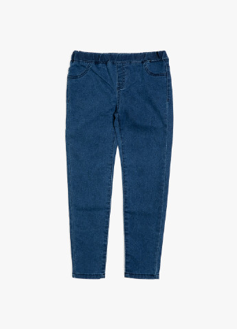 Джеггінси KOTON сині джинсові бавовна