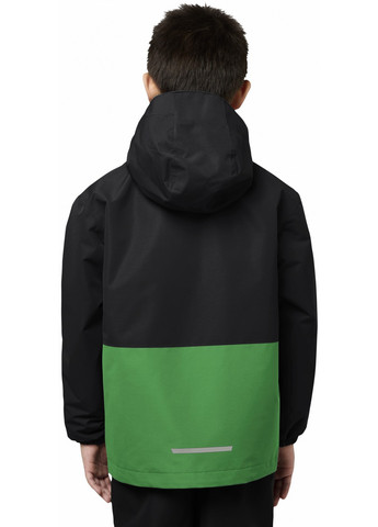 Черная демисезонная куртка куртка-трансформер Jack Wolfskin 1610081_E0206