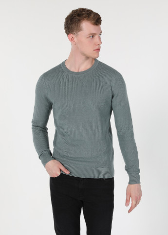 Зеленый демисезонный джемпер джемпер Colin's