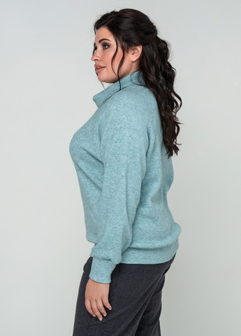 Голубой зимний свитер A'll Posa