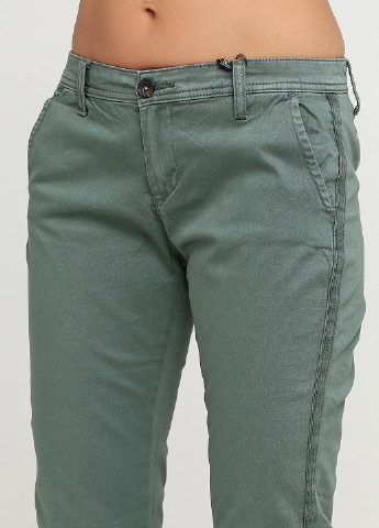 Темно-зеленые демисезонные регюлар фит джинсы B.C. Best Connections