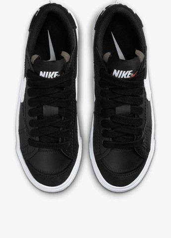 Кроссовки Nike BLAZER LOW 77 JUMBO чёрные всесезоны (294755785)