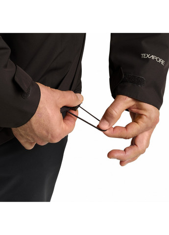 Темно-коричневая демисезонная куртка Jack Wolfskin WISPER INS JKT M