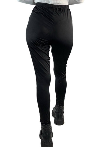 Черные демисезонные леггинсы Boohoo