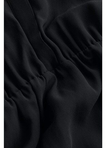 Черное кэжуал платье H&M однотонное