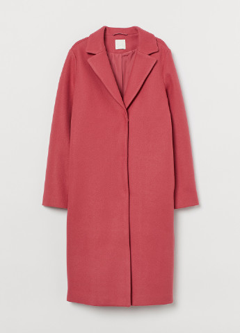 Розовое демисезонное Пальто однобортное H&M
