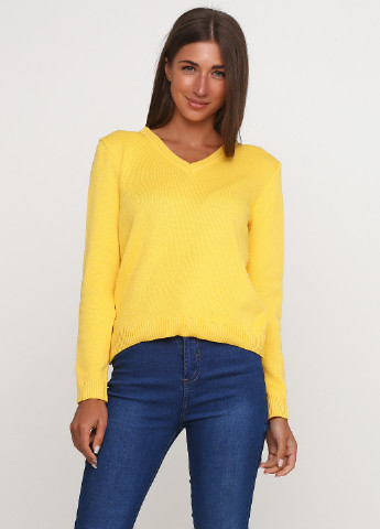 Жовтий демісезонний пуловер пуловер Only Women