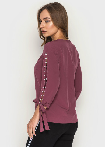 Фиолетовая демисезонная блуза Larionoff