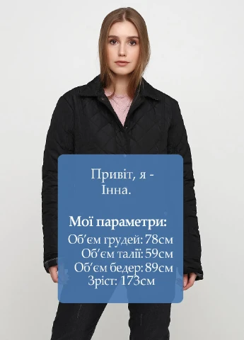 Чорна демісезонна куртка Firetrap