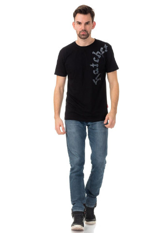 Черная футболка dobermans hatchet ts40bk Dobermans Aggressive