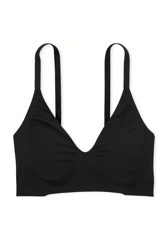 Чорний демісезонний комплект (бюстгальтер, трусики) Victoria's Secret