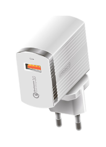Зарядное устройство сетевое Intaleo tcq431 (1usb3a) (белый) (132665954)