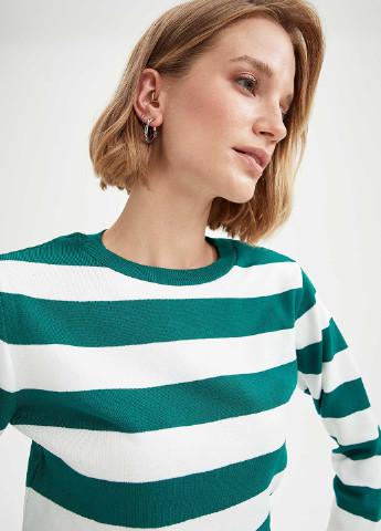 Зелений демісезонний джемпер джемпер DeFacto