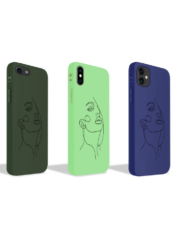Чехол силиконовый Apple Iphone 11 Pro Контурный минимализм (Contour minimalism) (9231-1359) MobiPrint (219774573)