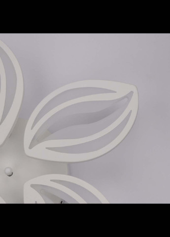 Люстра стельова LED з пультом A2325 / 5-wh Білий 9х55х55 см. Handmade (234537620)