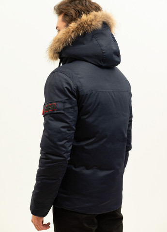 Темно-синяя зимняя куртка Remain