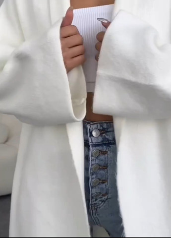 Молочный демисезонный кардиган No Brand