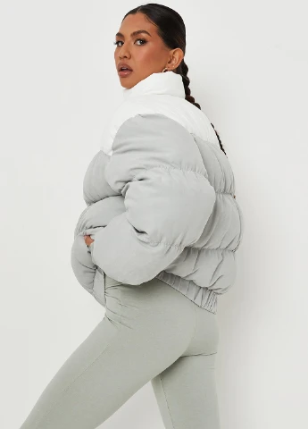 Сіра зимня куртка Missguided
