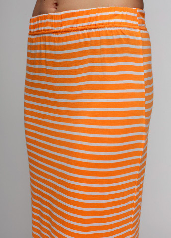 Оранжевая кэжуал юбка F'91 макси