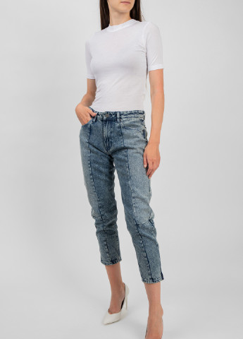 Синие укороченные джинсы Waven - (242106801)