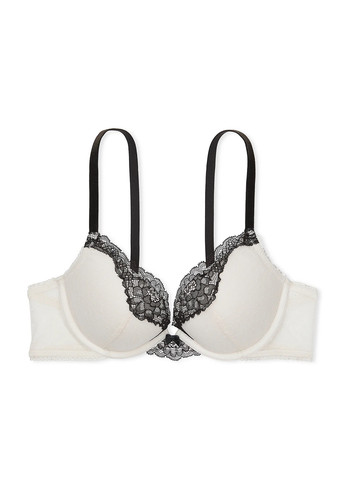 Молочний демісезонний комплект (бюстгальтер, трусики) Victoria's Secret