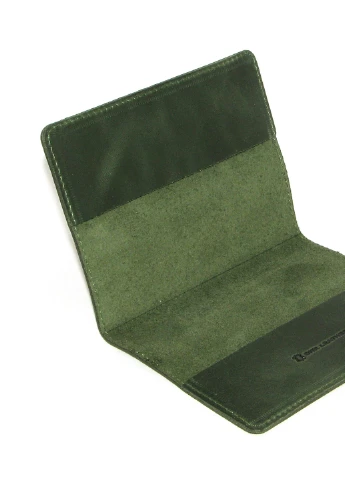 Обложка на паспорт Паспорт-H col.C зеленая DNK Leather (253933285)