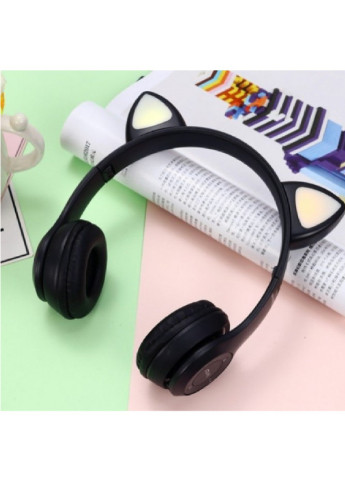 Беспроводные детские наушники с кошачьими ушками и RGB подсветкой (472861-Prob) Черные Francesco Marconi (251779485)