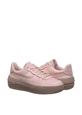Светло-розовые демисезонные кроссовки dj9946-600_2024 Nike Air Force 1 PLT.AF.ORM
