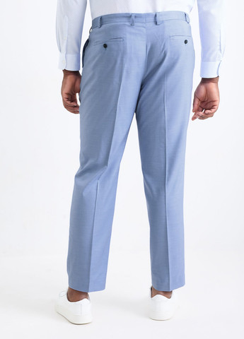Голубые праздничный, классические демисезонные классические, зауженные брюки C&A