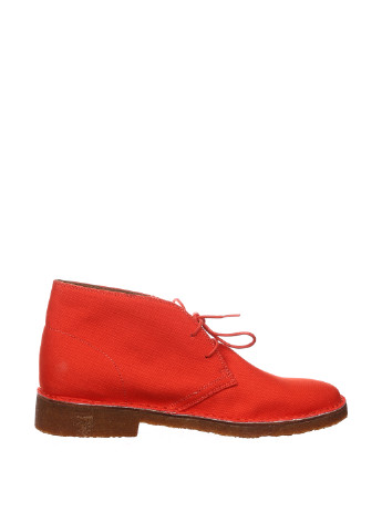 Оранжевые осенние ботинки Ralph Lauren