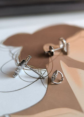 Сережки Silver Flame (369649157)