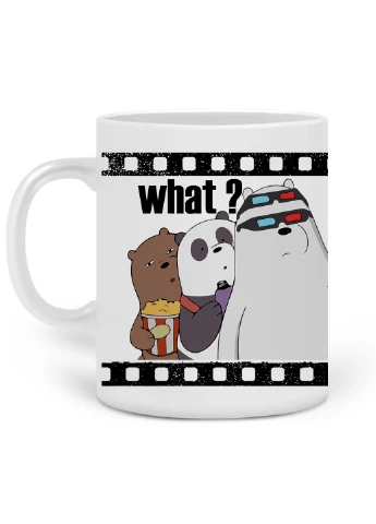 Кружка Вся правда про ведмедів (We Bare Bears) 330 мл горнятко керамічне (20259-2902) MobiPrint (224806244)
